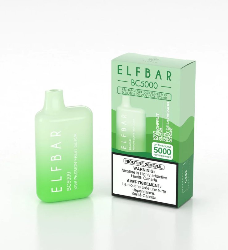 Elfbar BC Kiwi Passion Fruit Guava - 5000 puffs