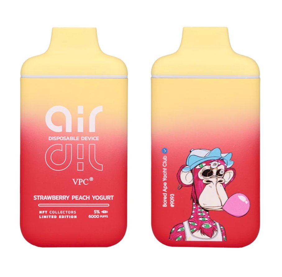 Air Strawberry Peach Yougurt-VPC- Disposable Vape 6000 Puff