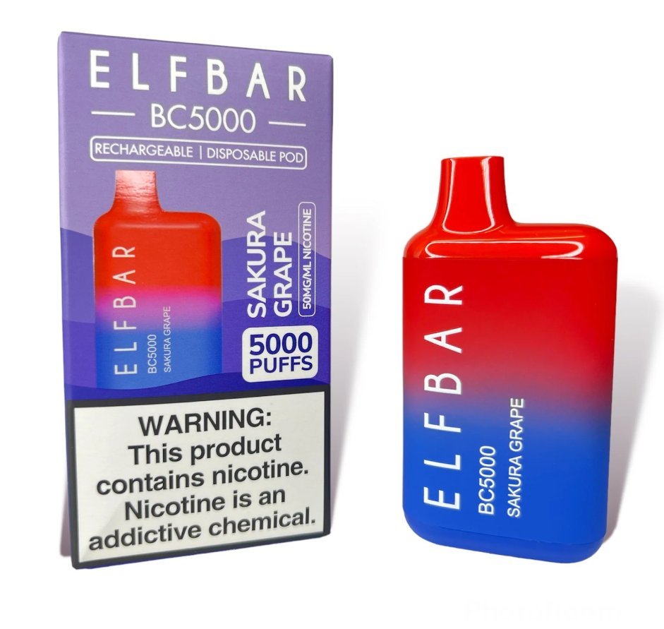 Elfbar Sakura Grape 5000 Puffs