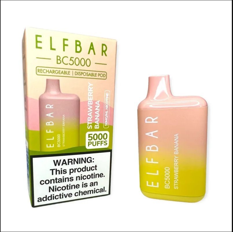 Elfbar Strawberry Banana 5000 Puffs