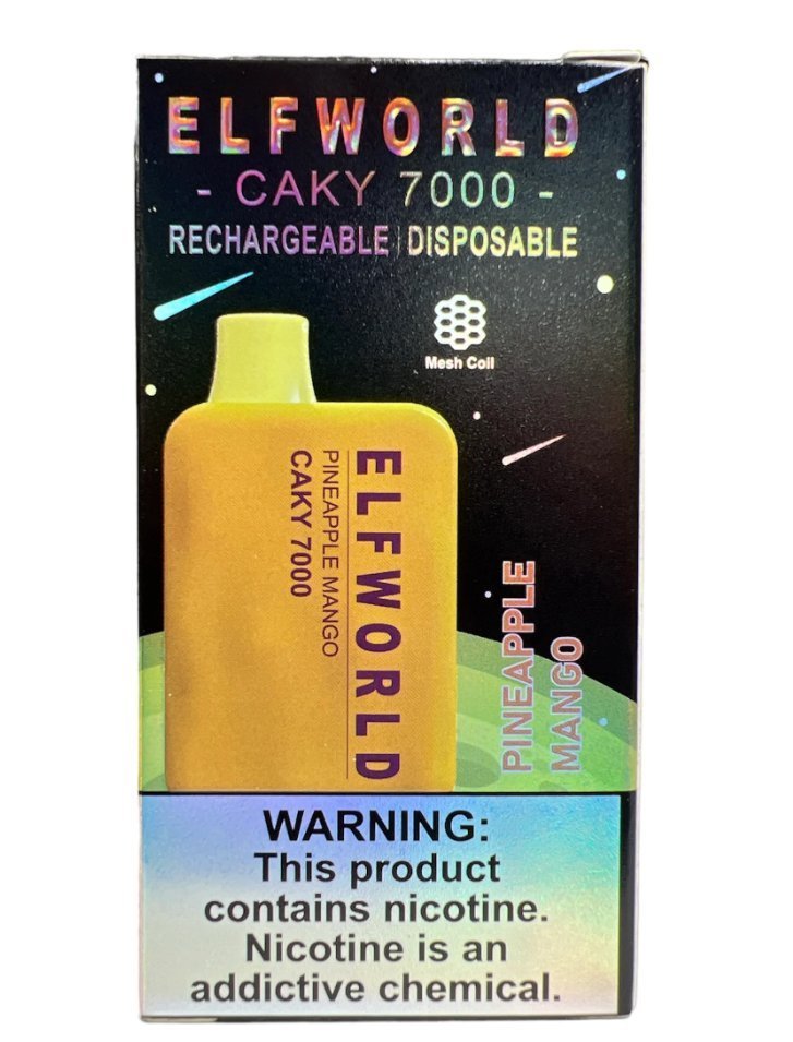 Elfworld Pineapple Mango Disposable 7000 Puffs