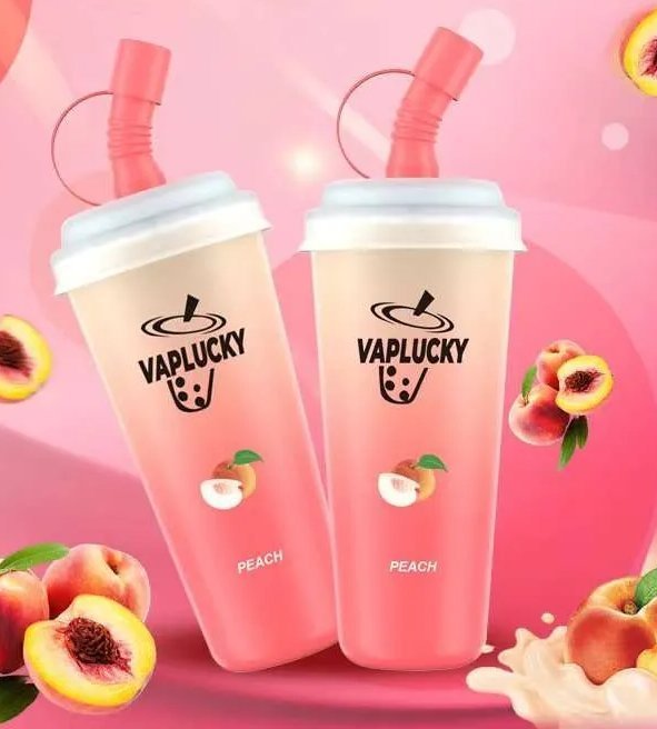 Vaplucky Peach 9000 puffs