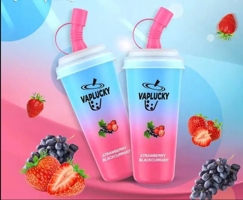 Vaplucky Strawberry Blackcurrant 9000 puffs