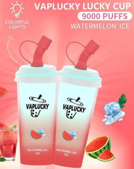 Vaplucky Watermelon ice 9000 puffs
