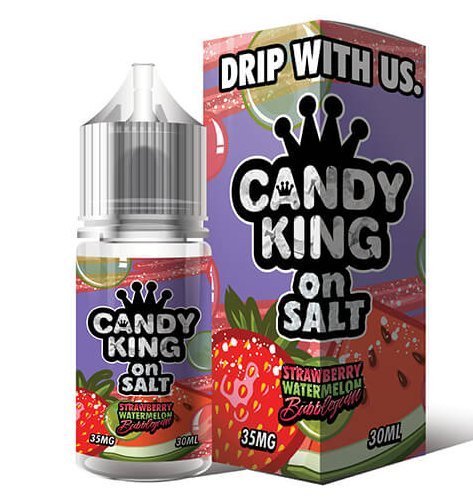 Strawberry Watermelon Bubblegum by Candy King 30 ml