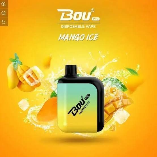 Bou Pro Mango Ice 7000 Puffs