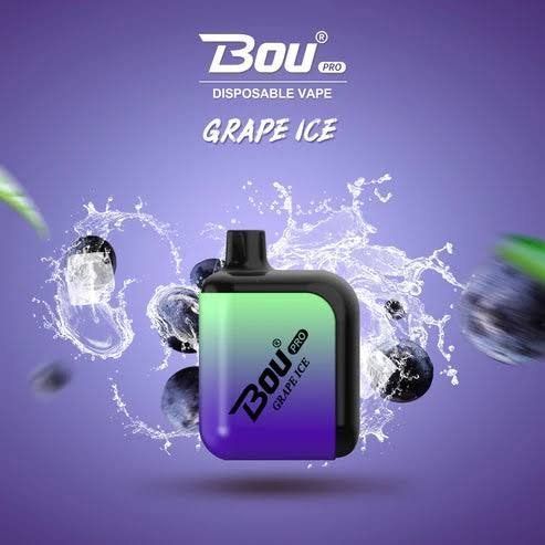 Bou Pro Grape Ice Disposable 7000 Puffs