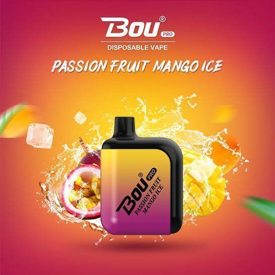 Bou Pro Passion Fruit Mango Disposable 7000 puffs