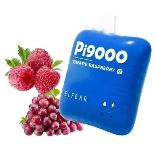 Elfbar PI 9000 Puffs Grape Raspberry Disposable Vape