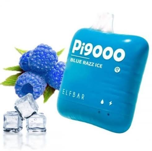 Elfbar PI 9000 Puffs Blue Raaz Ice Disposable Vape