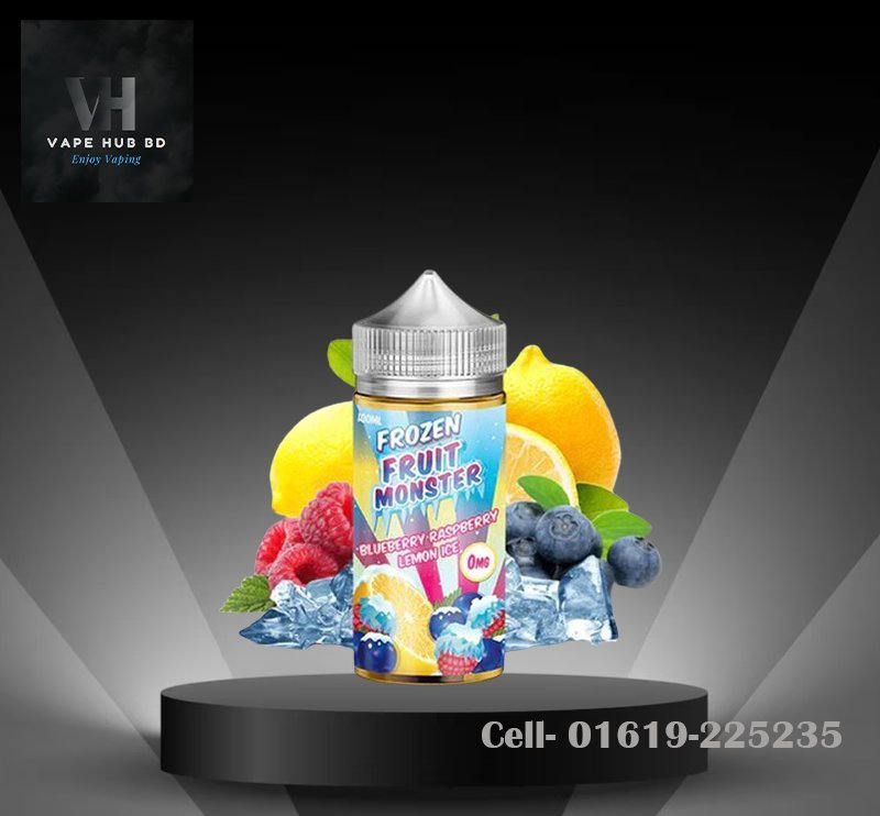 Frozen Fruit Monster Blueberry Raspberry Lemon Ice 100 Ml