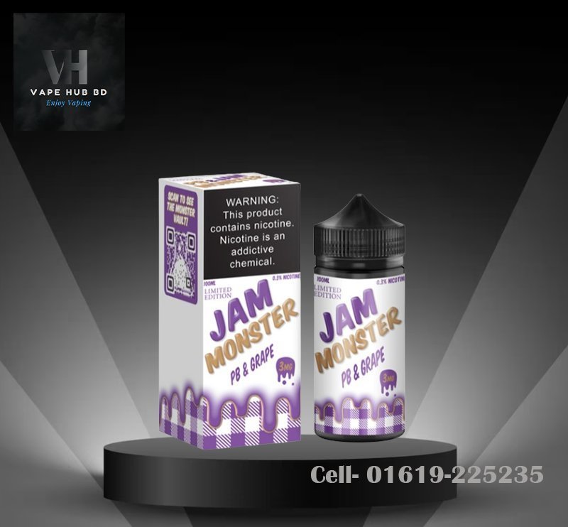 Jam Monster - PB & Grape 100ML