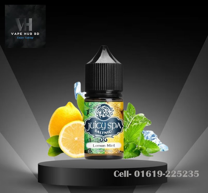 Juicy Spa Lemon Mint Salt Nic- 30 ML