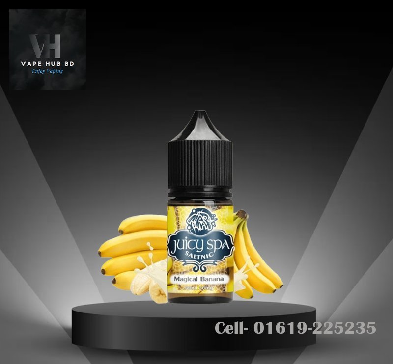 Juicy Spa Magical Banana Salt Nic- 30 ML