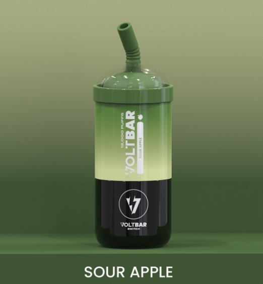 Voltbar 12K Puffs Sour Apple Full Kit