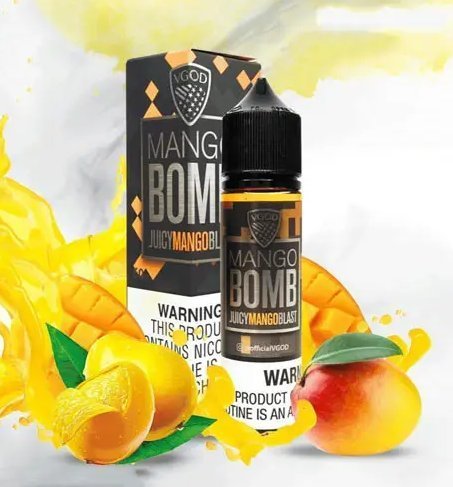 Vgod Mango Bomb 60 ML Freebase