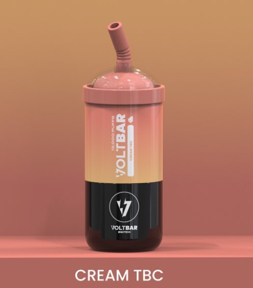 Voltbar 12K Puffs Cream TBC Full Kit