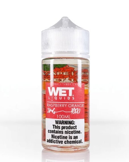 Wet Liquids Raspberry Orange Iced 100 Ml