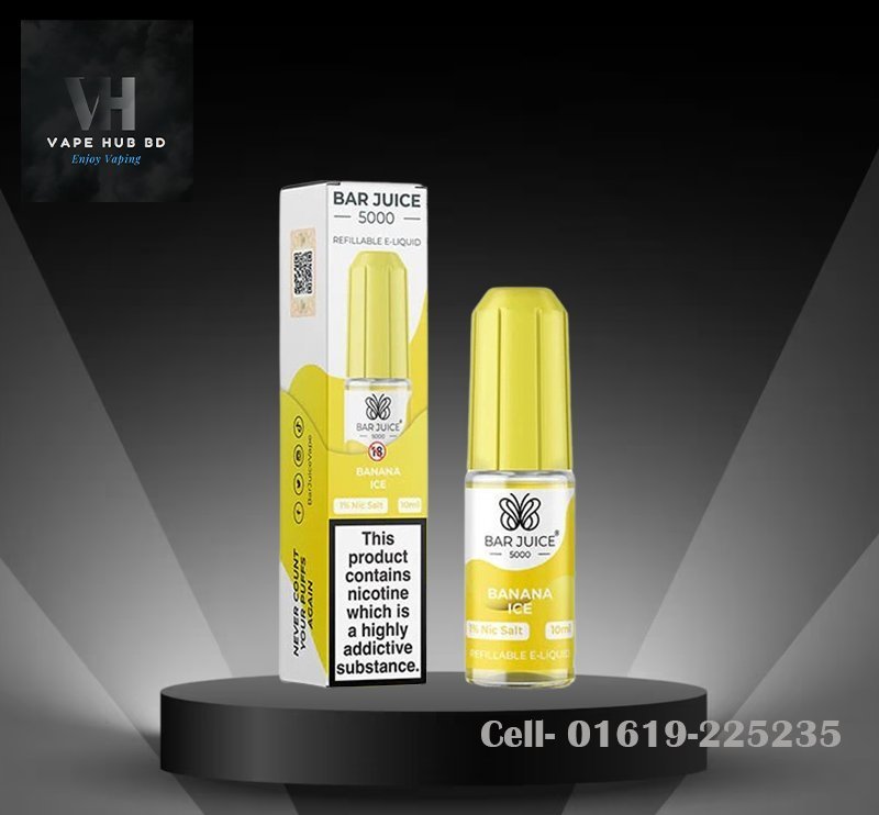 BAR JUICE BANANA ICE-NIC SALT -30 ML