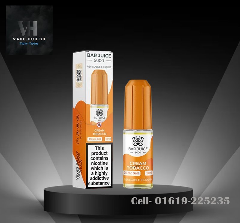 BAR JUICE CREAM TOBACCO-NIC SALT -30 ML