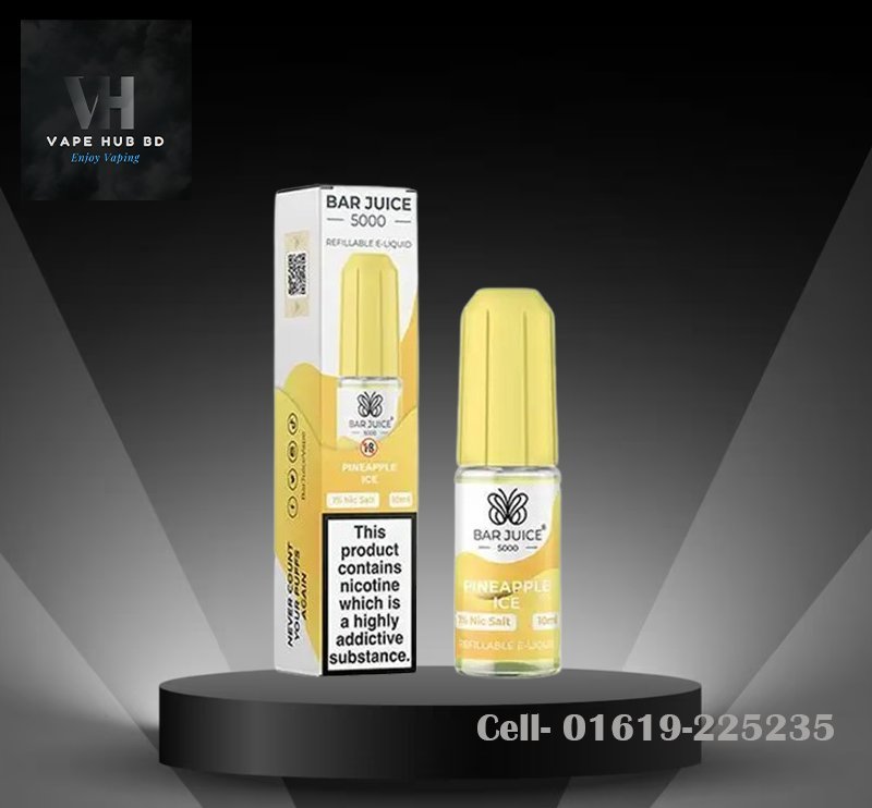 BAR JUICE PINEAPPLE ICE-NIC SALT -30 ML
