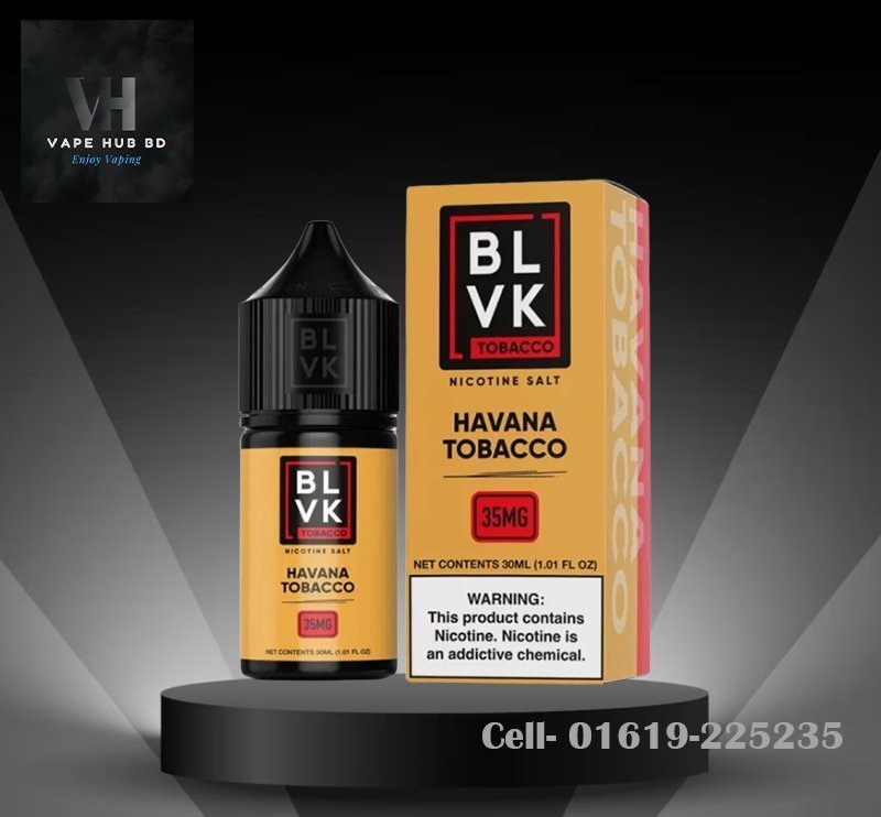 HAVANA TOBACCO ICE BY BLVK NIC SALT- 30 ML