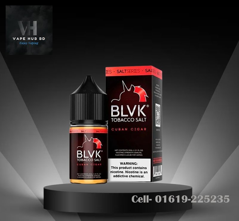 CUBAN CIGAR SALT - BLVK - 30ML