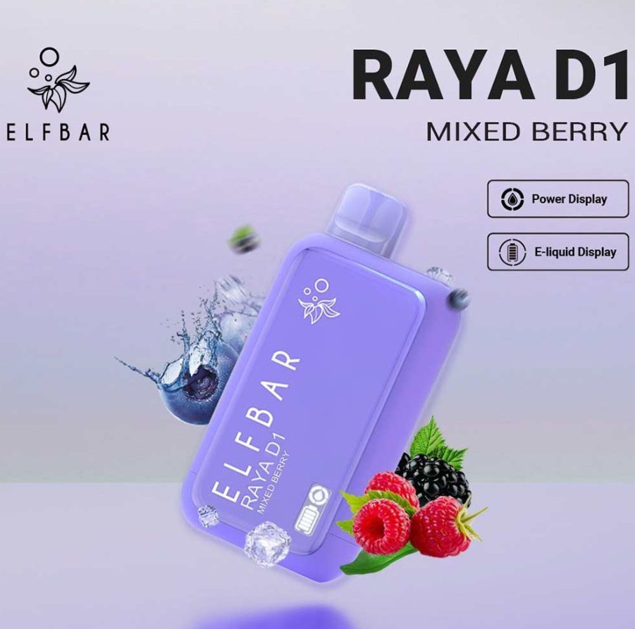 ElfBar Raya D1 Mixed Berry (13,000 Puffs)