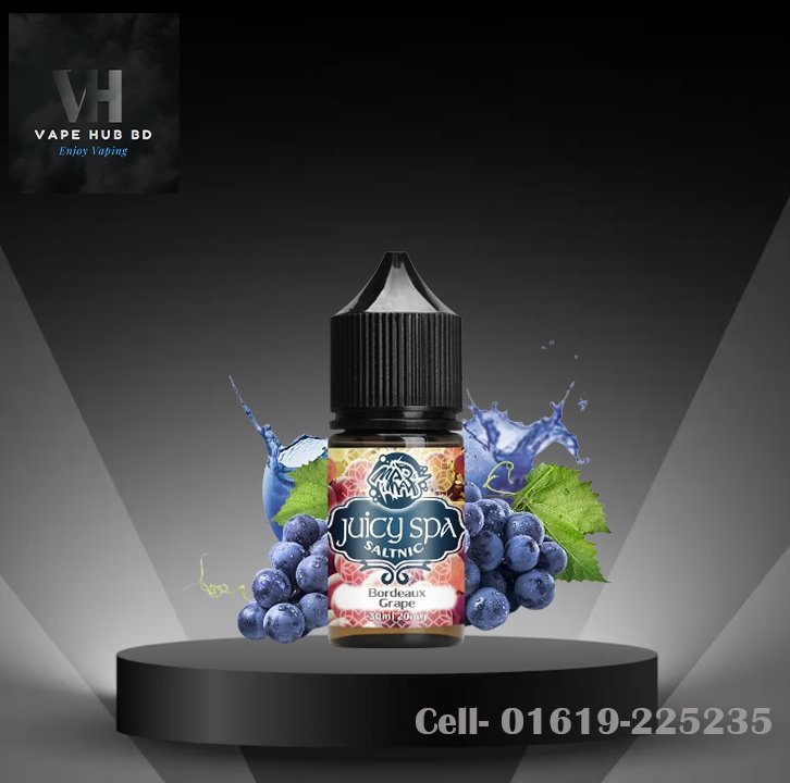 Juicy Spa Bordeaux Grape Salt Nic- 30 ML