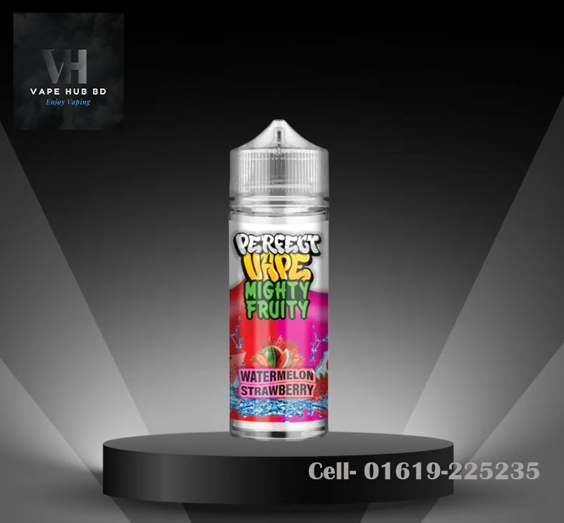 Perfect Vape MIGHTY FRUITY Watermelon Strawberry 120 ML