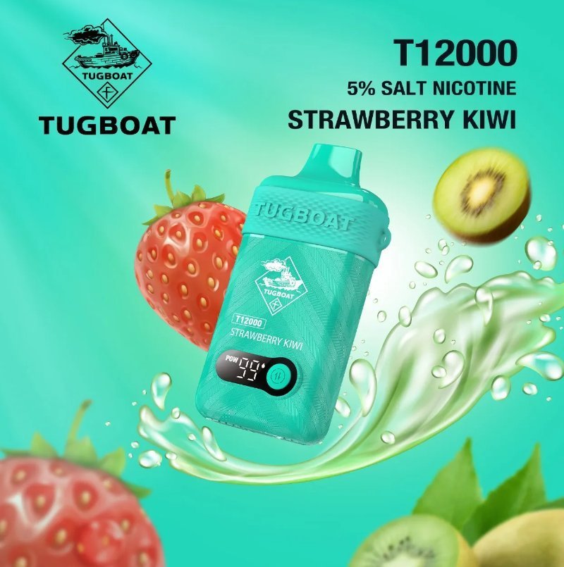 Tugboat T Strawberry Kiwi Disposable Vape-12k Puffs