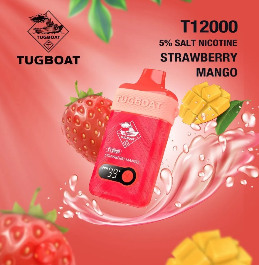 Tagboat Strawberry Mango 12k puffs Disposable Vape