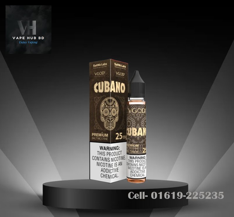 VGOD CUBANO RICH CREAMY CIGAR NIC SALT