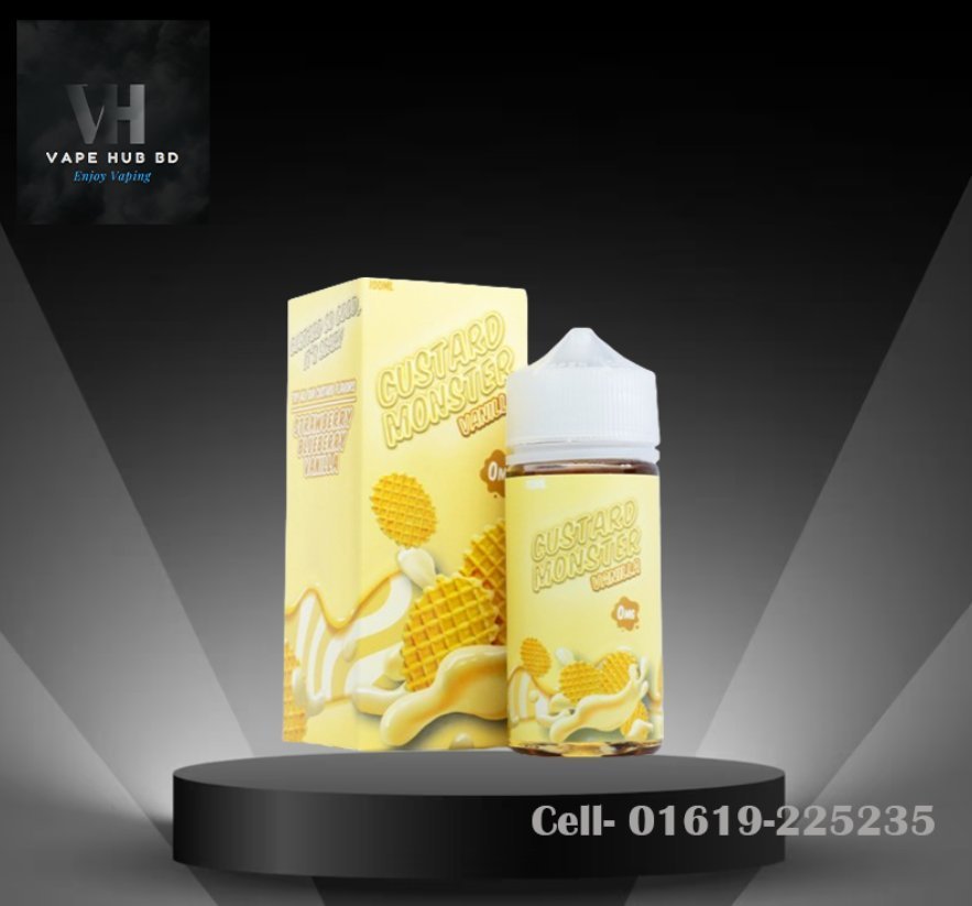 Custard Monster Vanilla Freebase 100ML- 3MG