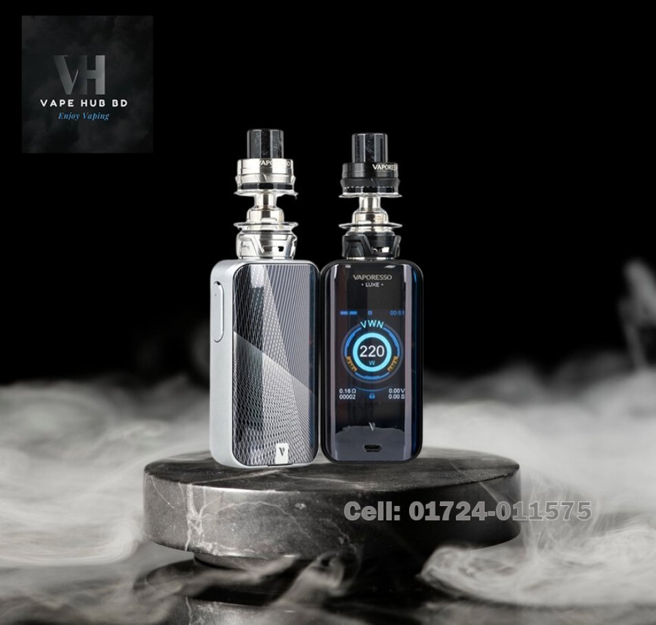 Vaporesso Luxe S 220W Touch Screen TC Kit with SKRR-S Tank