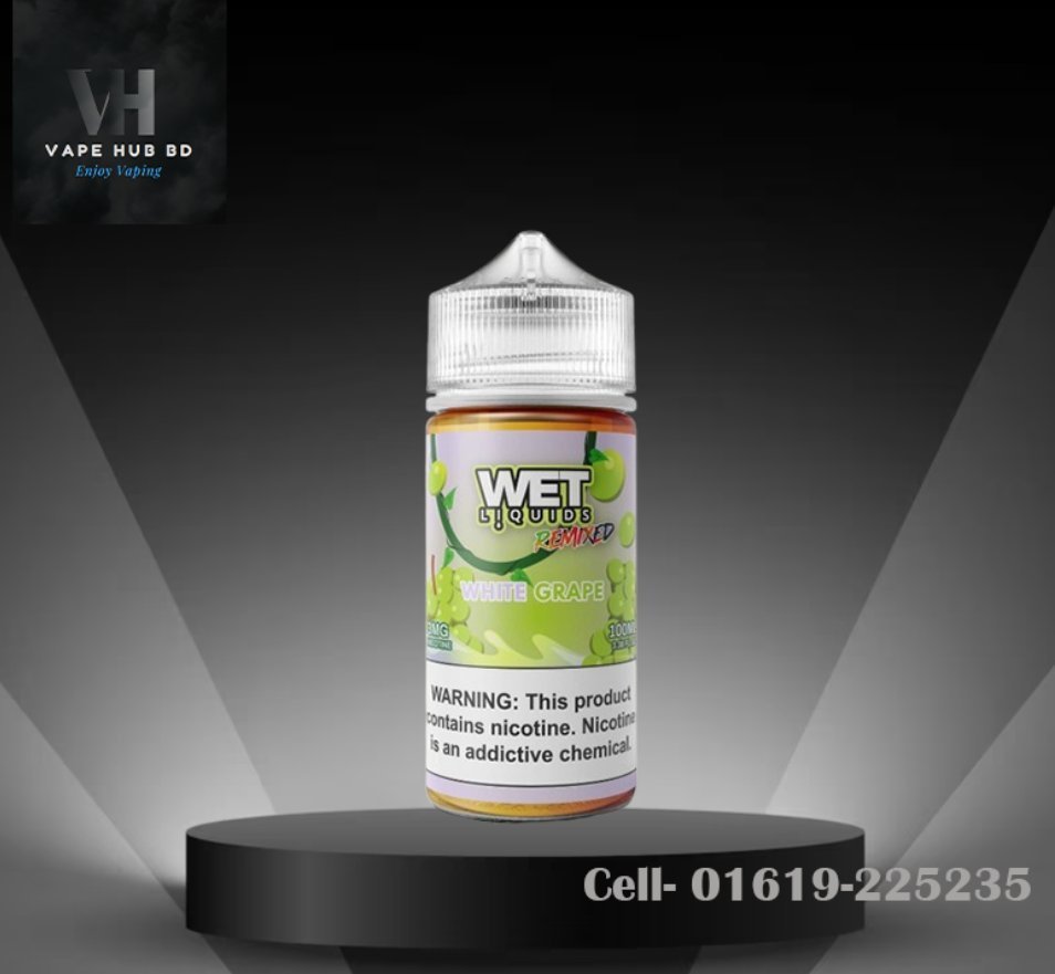 Wet White Grape LIQUIDS REMIXED 100ml Price In BD