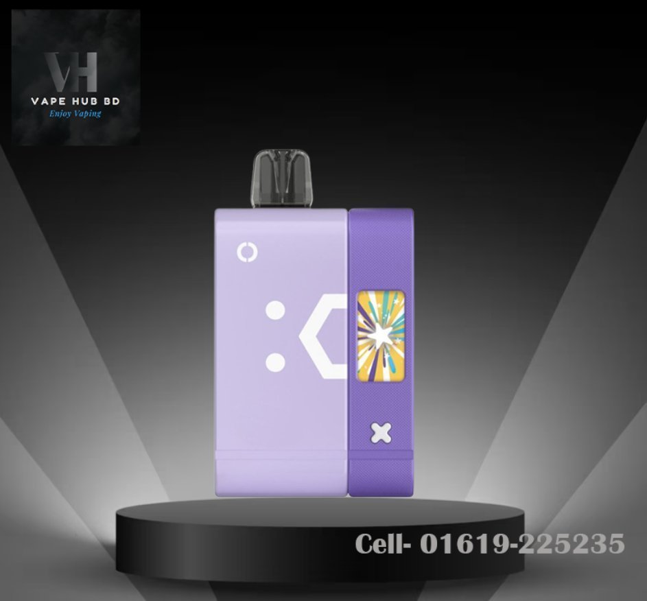 Elfbar Snap Smart Blueberry Grape Kit With Display 14000 Puffs