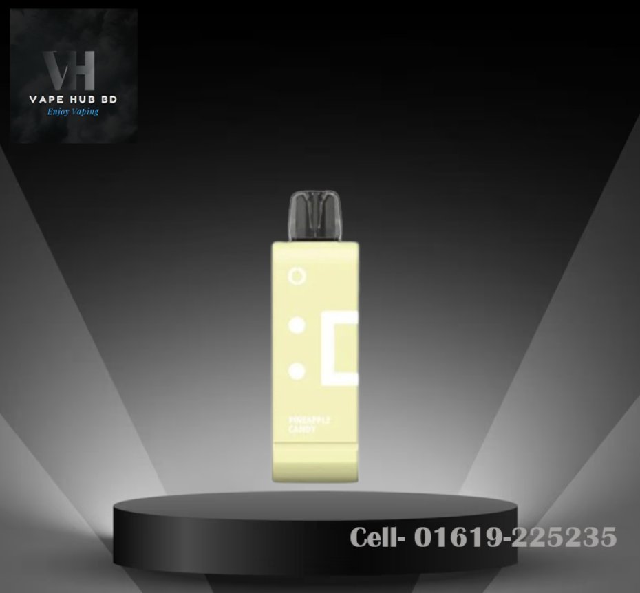 Elfbar Snap Pineapple Candy- Prefilled Cartridge-14K Puffs