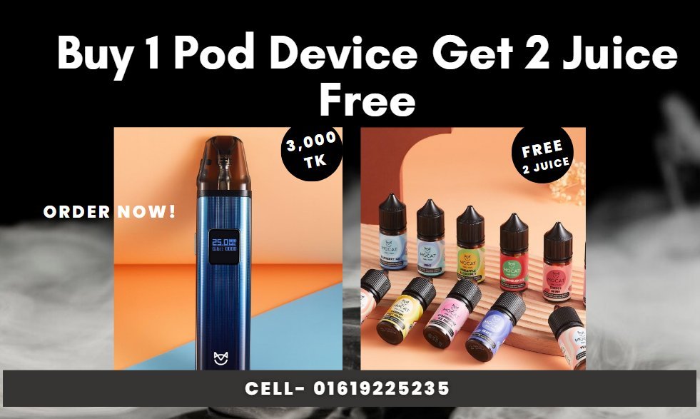 Mocat Device With 2 Juice Free