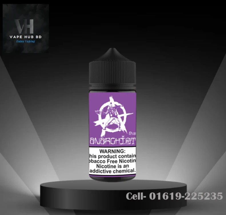 ANARCHIST PURPLE GRAPE BUBBLEGUM -100ML