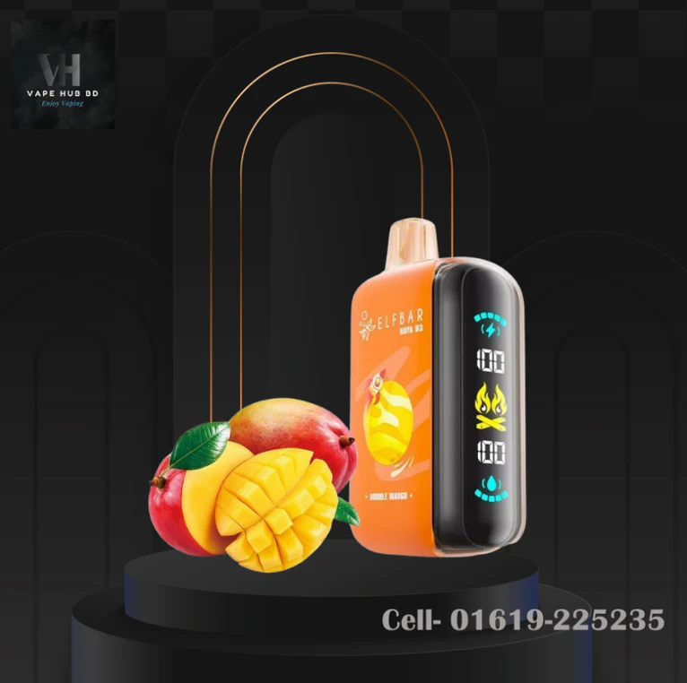 Double Mango 25K Puffs By Elfbar Raya D3