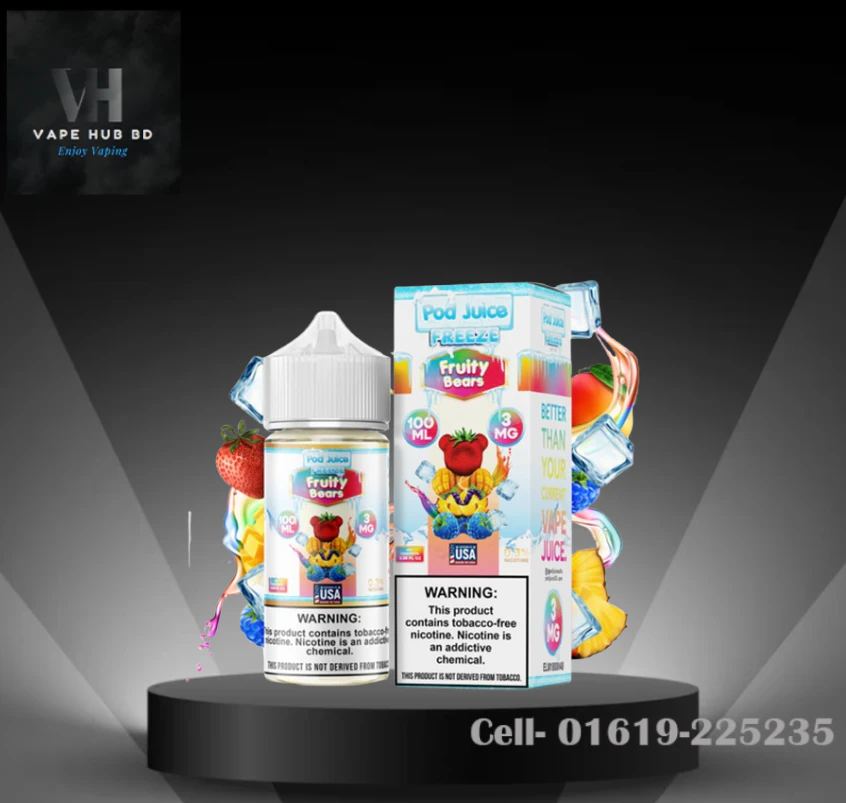 Freeze Fruity Bears- Pod Juice -100ML