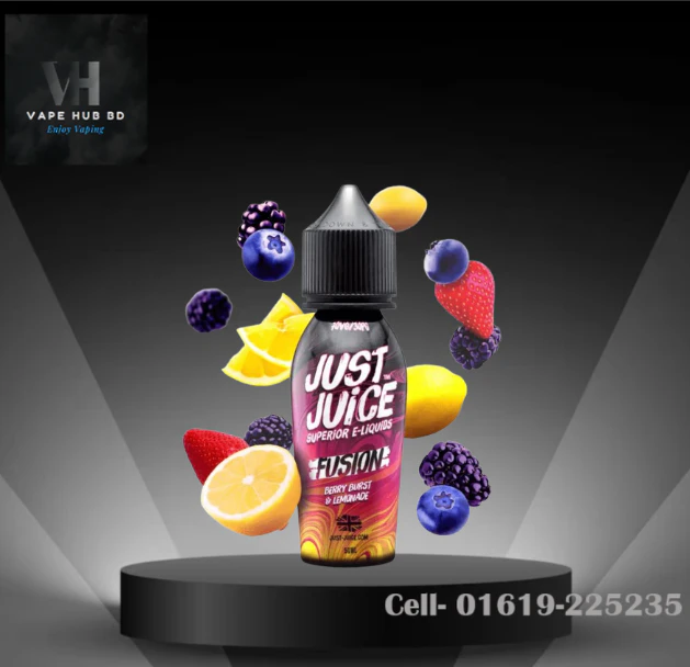 Just Juice Superior E-Liquids Berry Burst & Lemonade 60ML