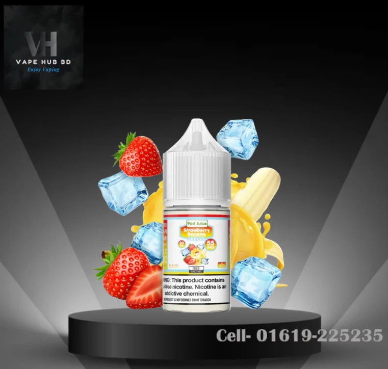 POD JUICE FREEZE STRAWBERRY BANANA- 30 ML