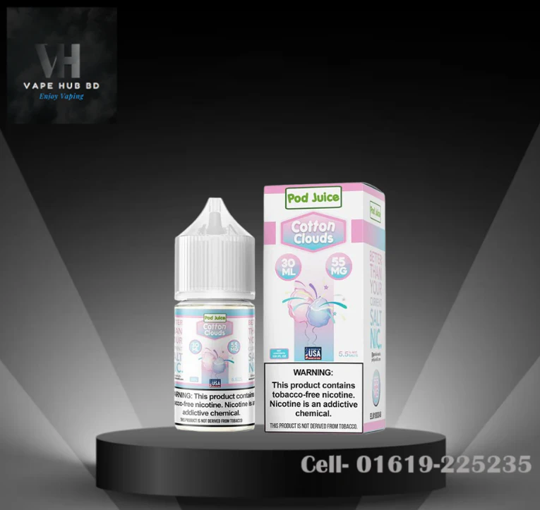 Pod Juice Cotton Clouds Nic Salt 30 ML