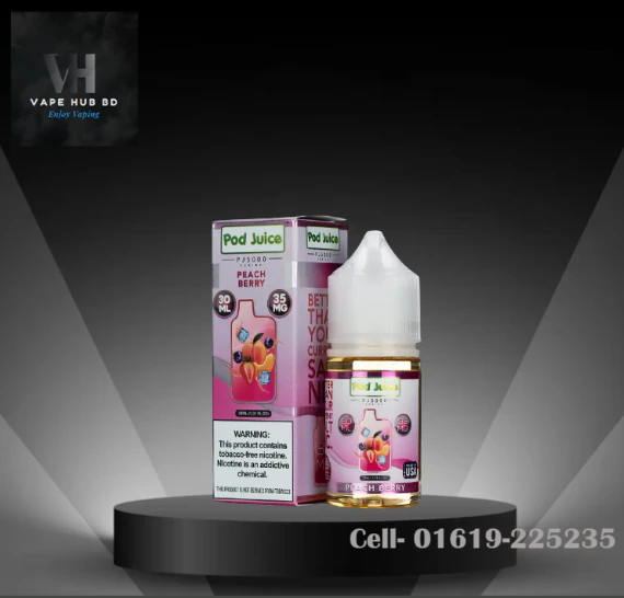 Pod Juice Peach Berry Ice- 30ML