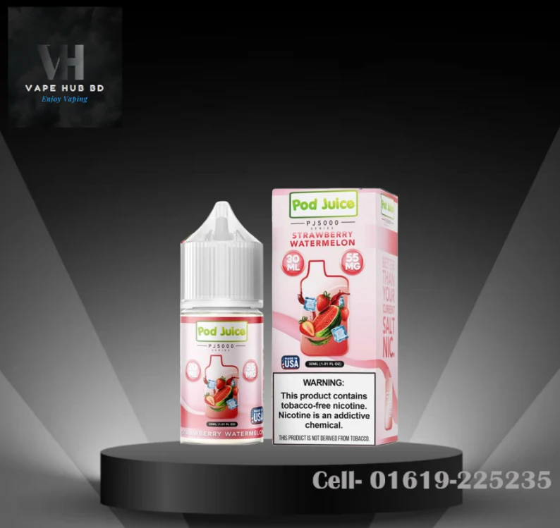Pod Juice Strawberry Watermelon Ice Nic Salt 30 ML