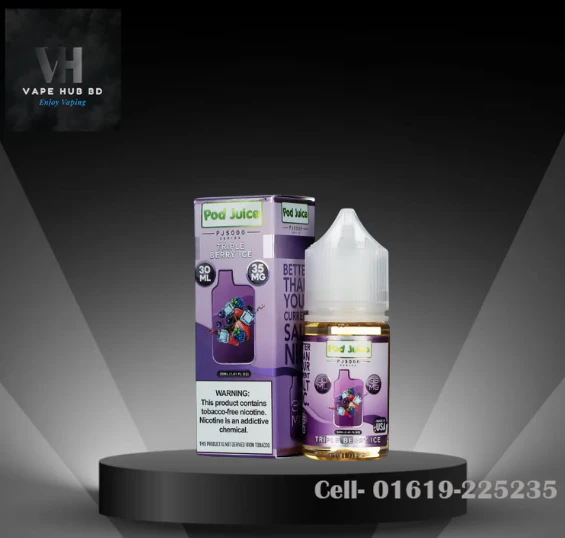 Pod Juice Triple Berry Ice Nic Salt- 30ML