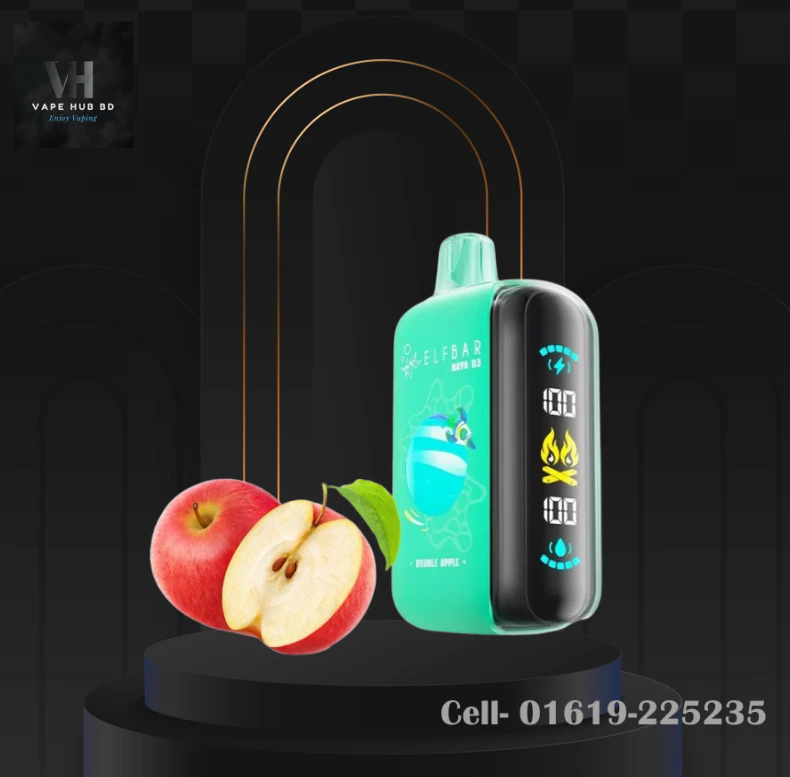 ELFBAR RAYA D3 Double Apple- 25k Puffs