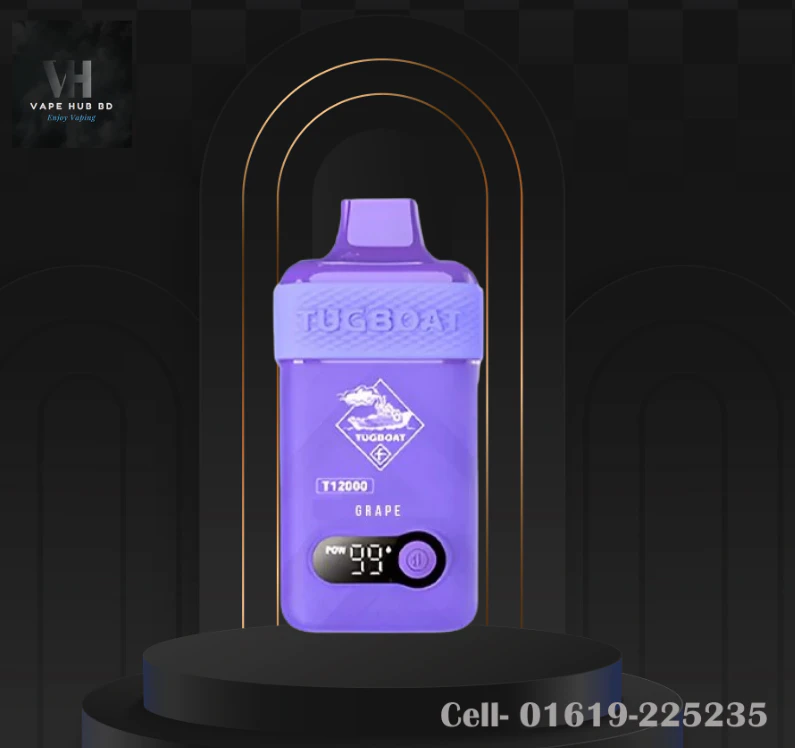Tugboat T 12k Grape Disposable Vape